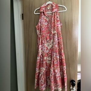 Size medium button down collared dress